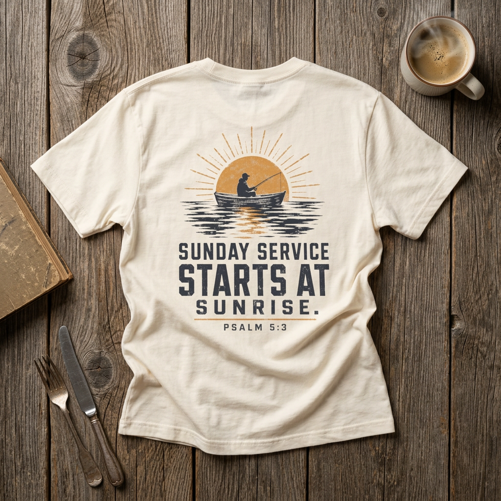 Sunday Service Starts at Sunrise Tee