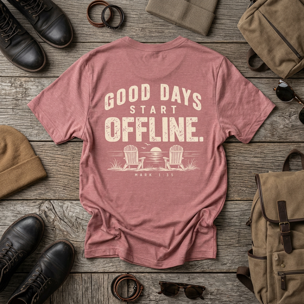 Good Days Start Offline Tee