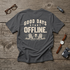 Good Days Start Offline Tee