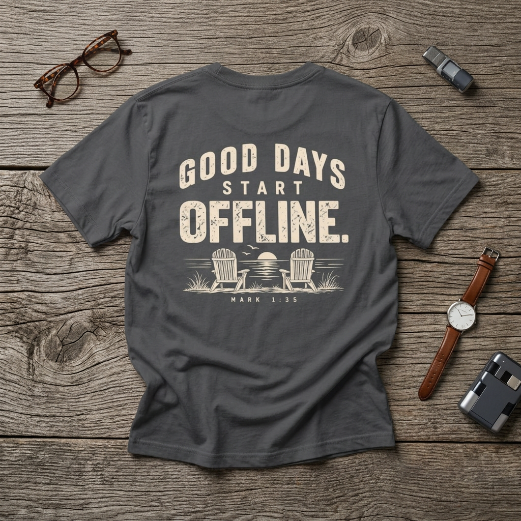 Good Days Start Offline Tee