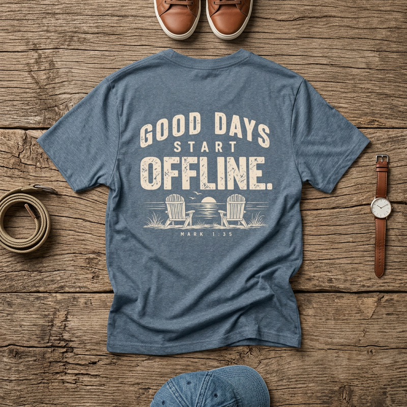 Good Days Start Offline Tee