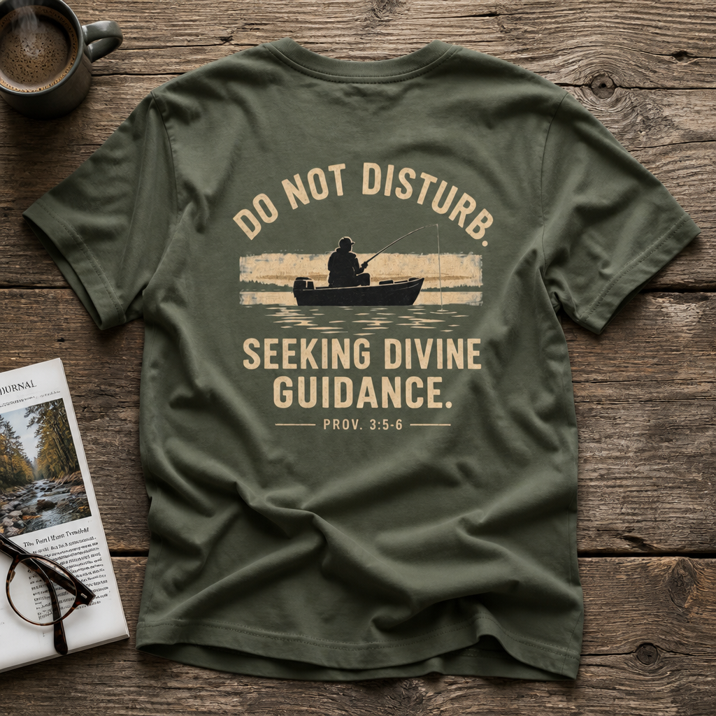Do Not Disturb T-Shirt — Relaxed Fishing Tee (ETERNL Waters)