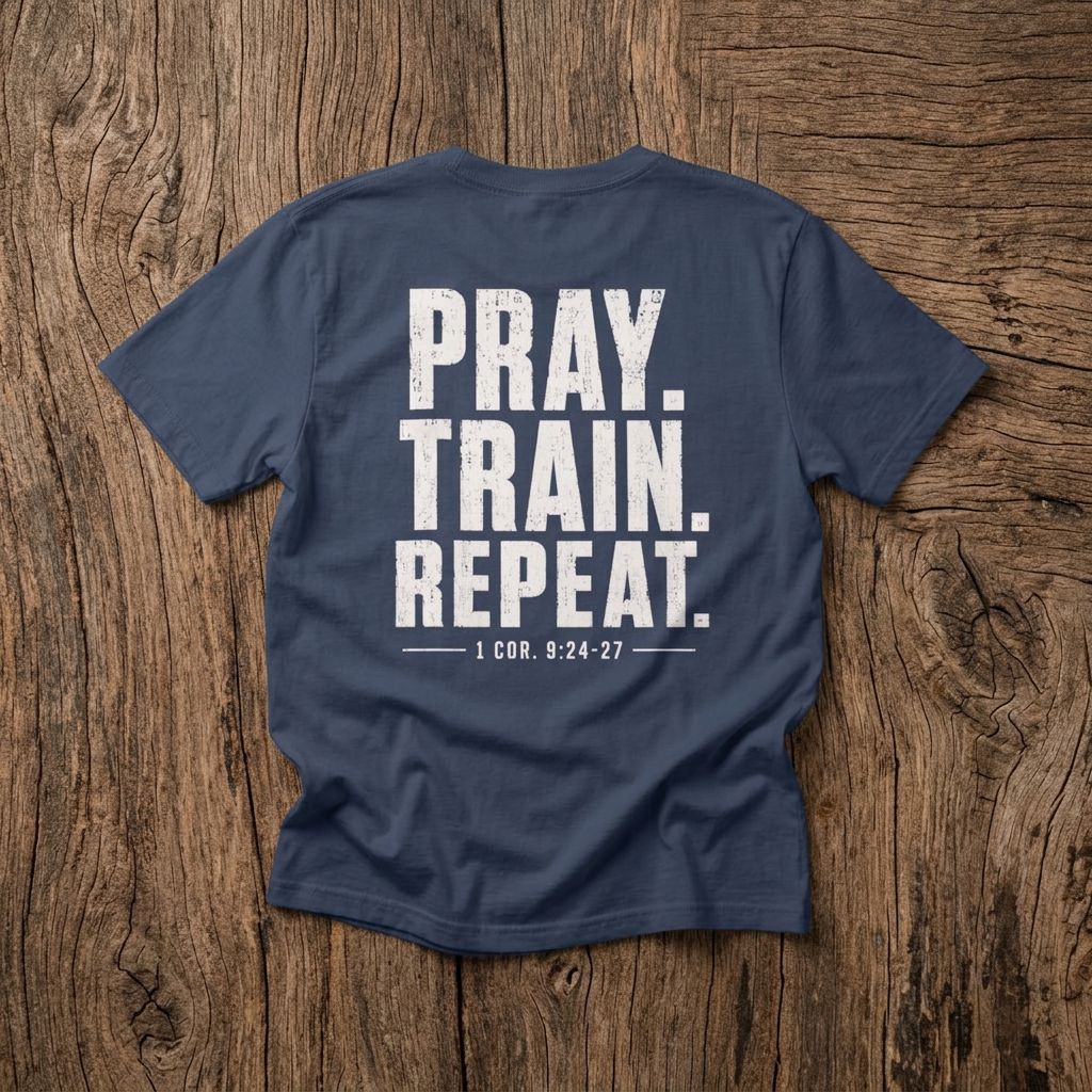 Pray Train Repeat Tee