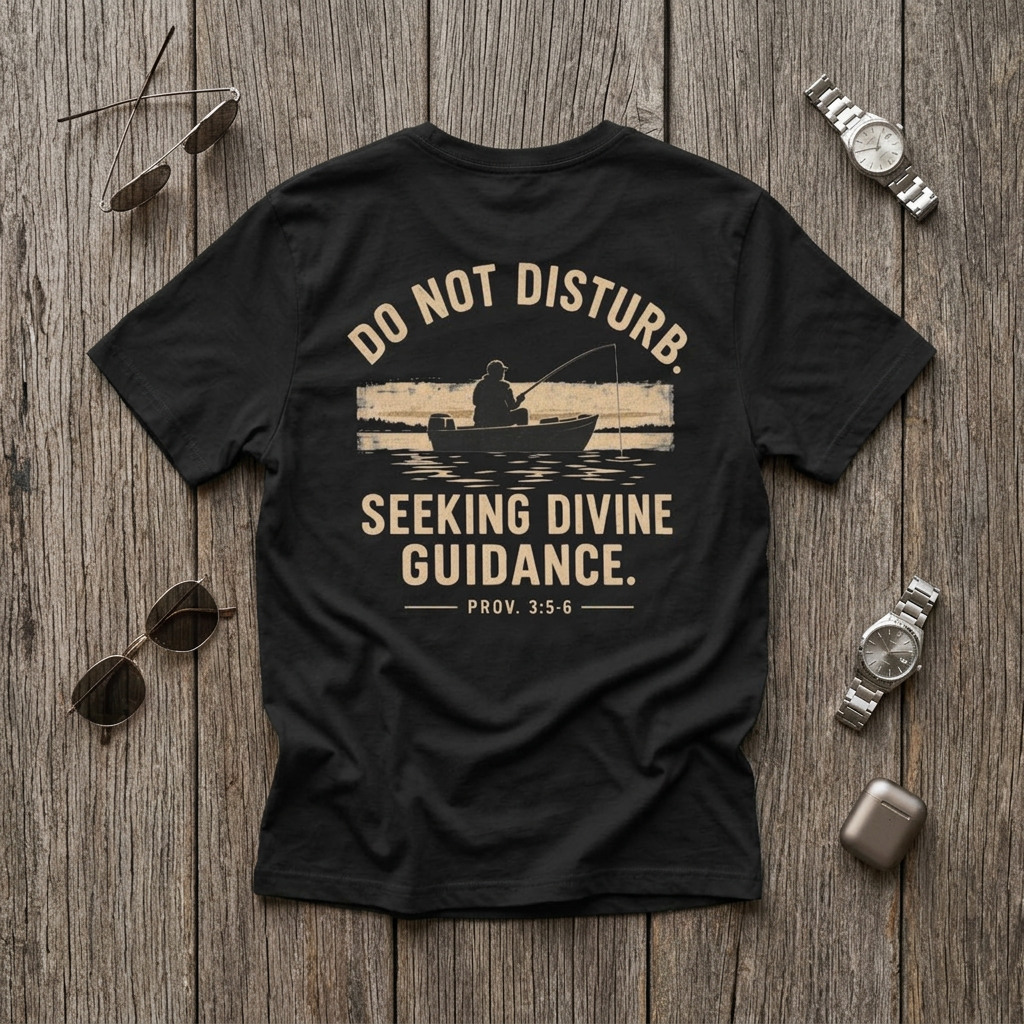 Do Not Disturb T-Shirt — Relaxed Fishing Tee (ETERNL Waters)