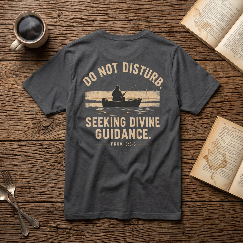 Do Not Disturb T-Shirt — Relaxed Fishing Tee (ETERNL Waters)