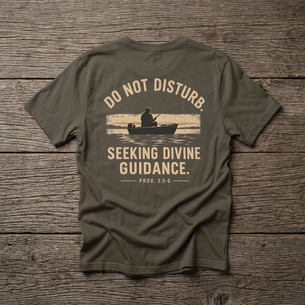 Do Not Disturb T-Shirt — Relaxed Fishing Tee (ETERNL Waters)