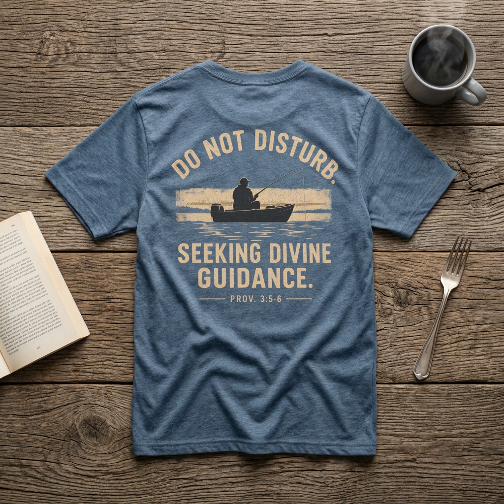 Do Not Disturb T-Shirt — Relaxed Fishing Tee (ETERNL Waters)