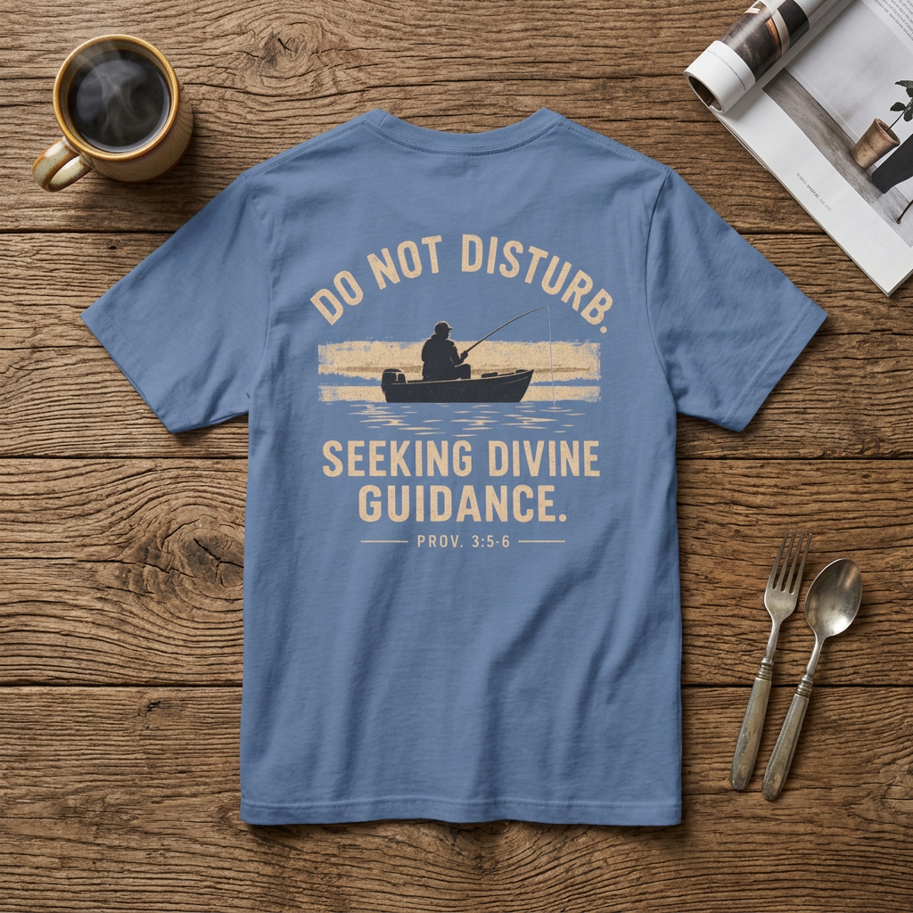 Do Not Disturb T-Shirt — Relaxed Fishing Tee (ETERNL Waters)