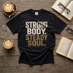 Strong Body. Steady Soul. Tee