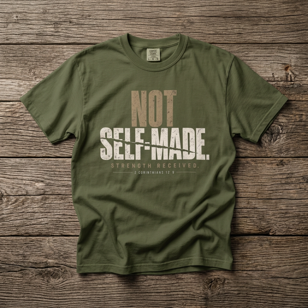 NOT SELF-MADE. Tee