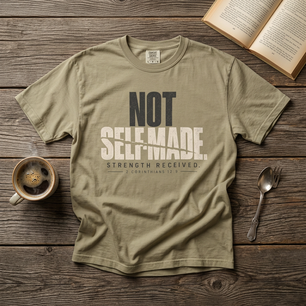 NOT SELF-MADE. Tee