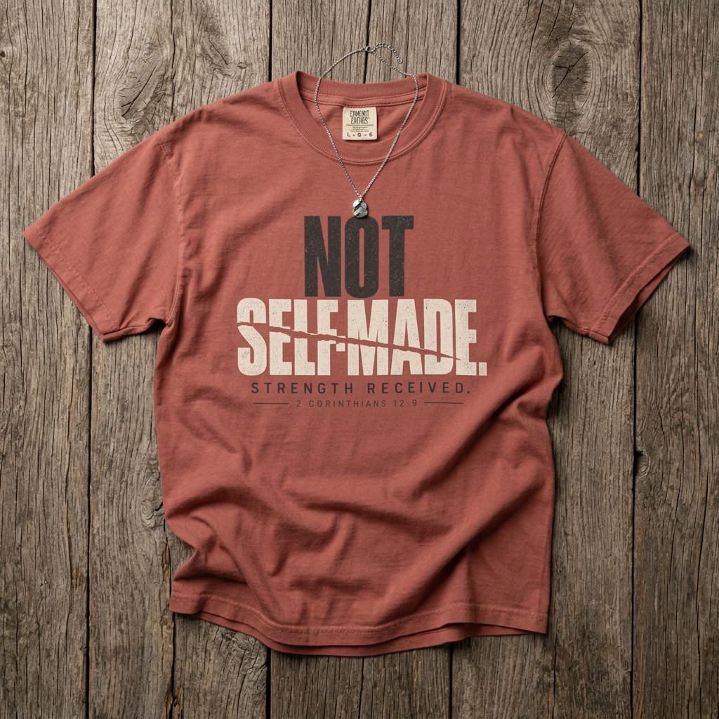 NOT SELF-MADE. Tee