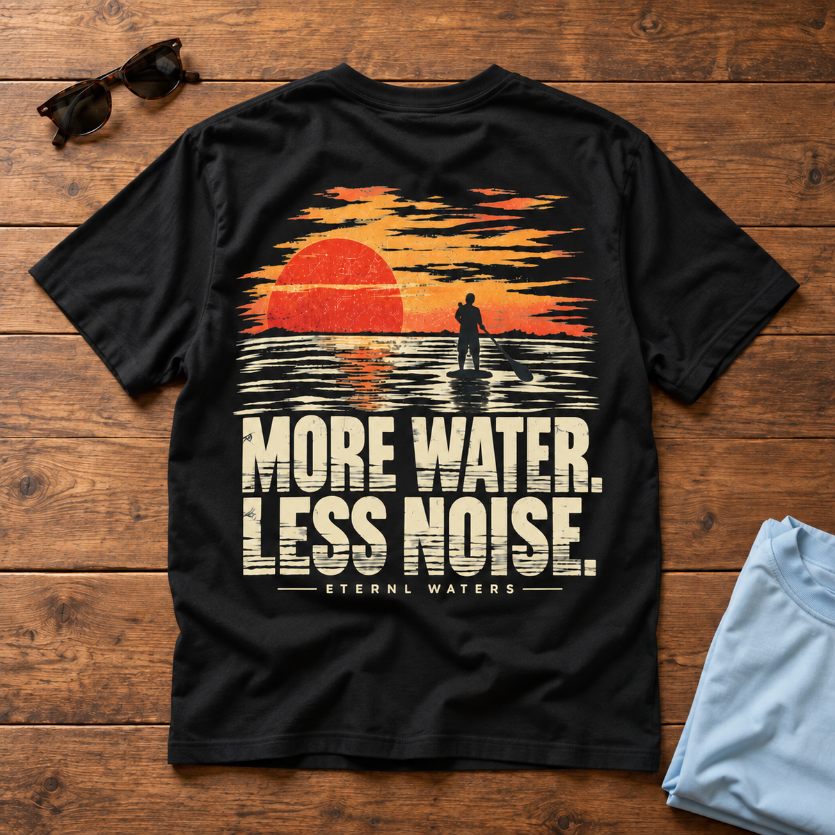 More Water. LESS NOISE. Tee