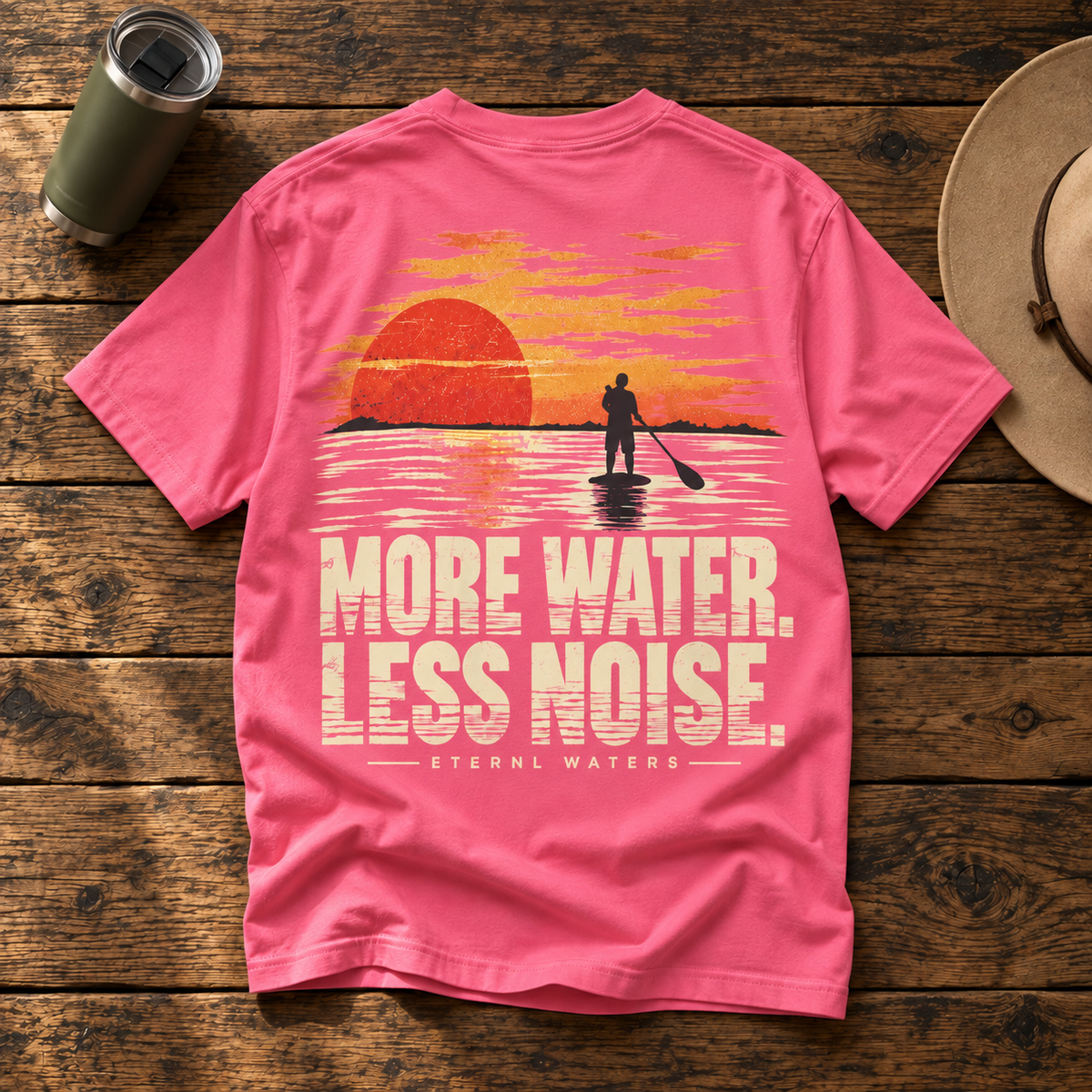 More Water. LESS NOISE. Tee