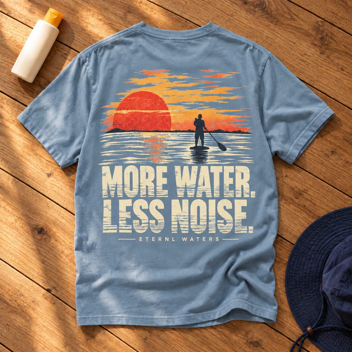More Water. LESS NOISE. Tee