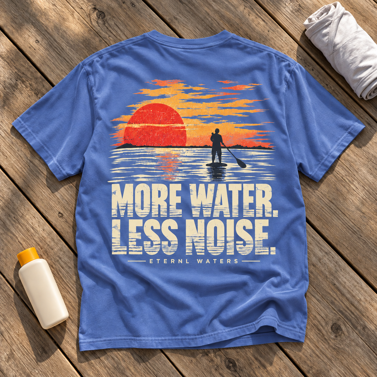 More Water. LESS NOISE. Tee