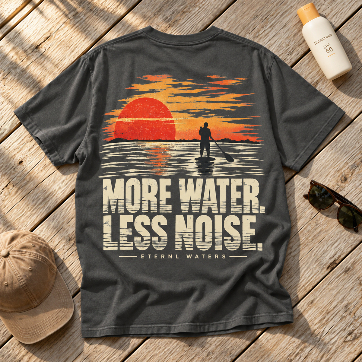 More Water. LESS NOISE. Tee
