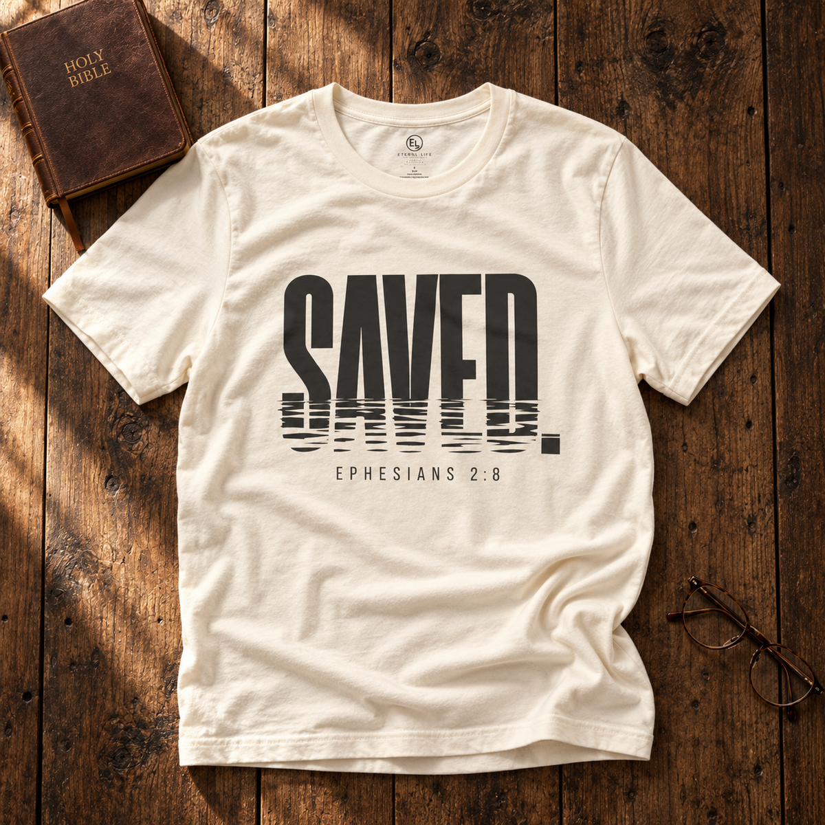 SAVED. Tee