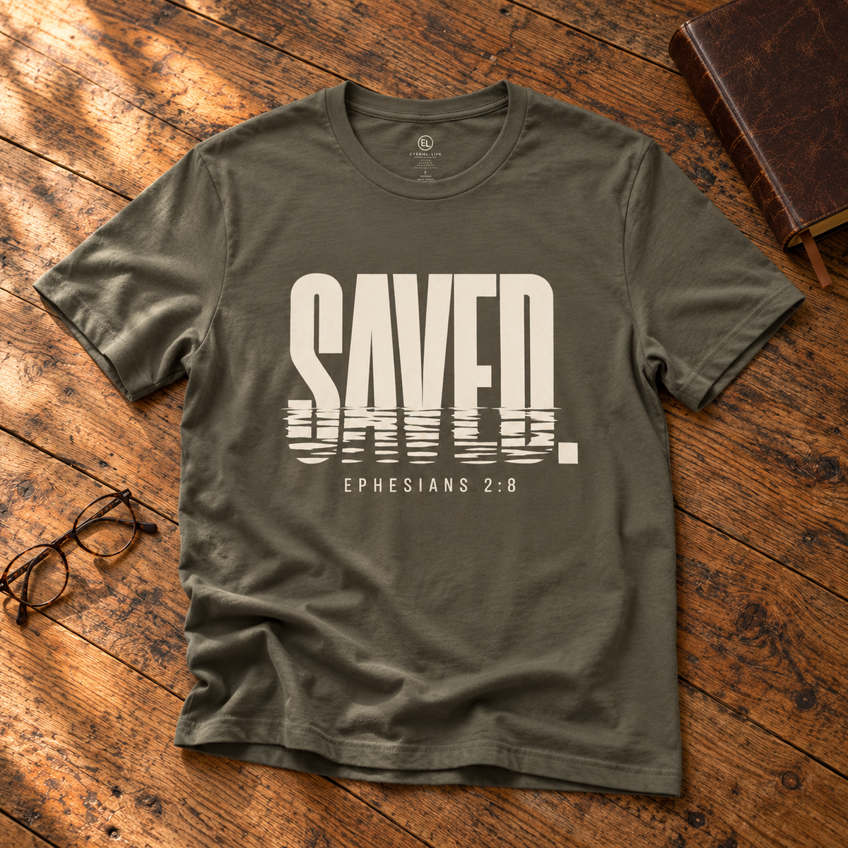 SAVED. Tee