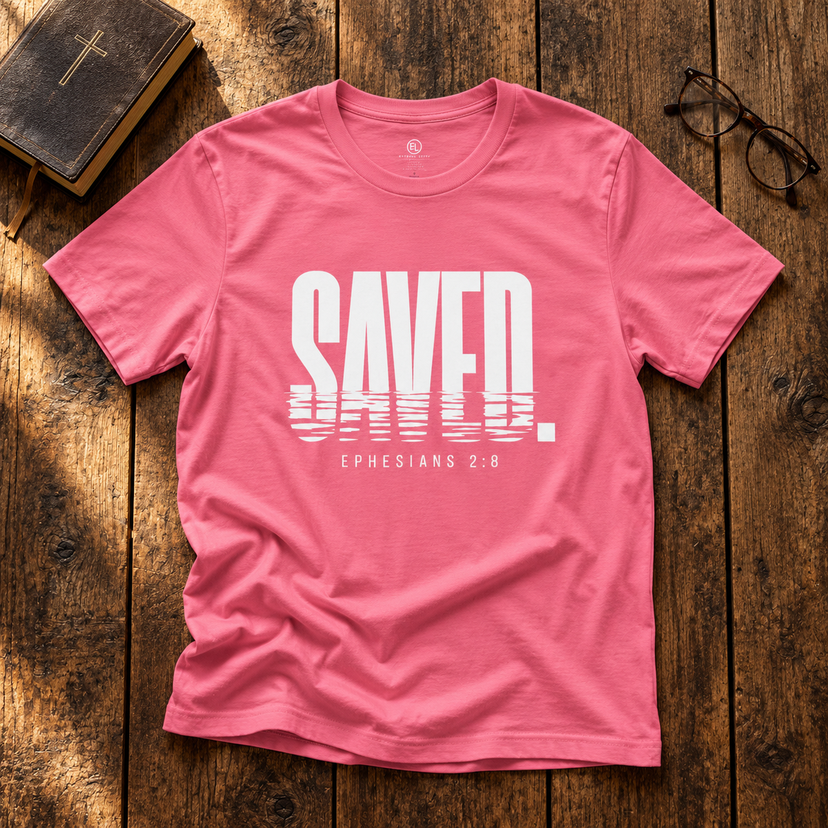 SAVED. Tee
