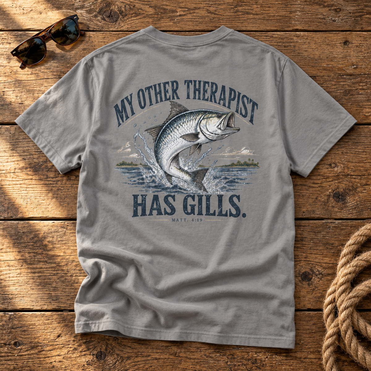 My Other Therapist Has Gills. Tarpon TEE
