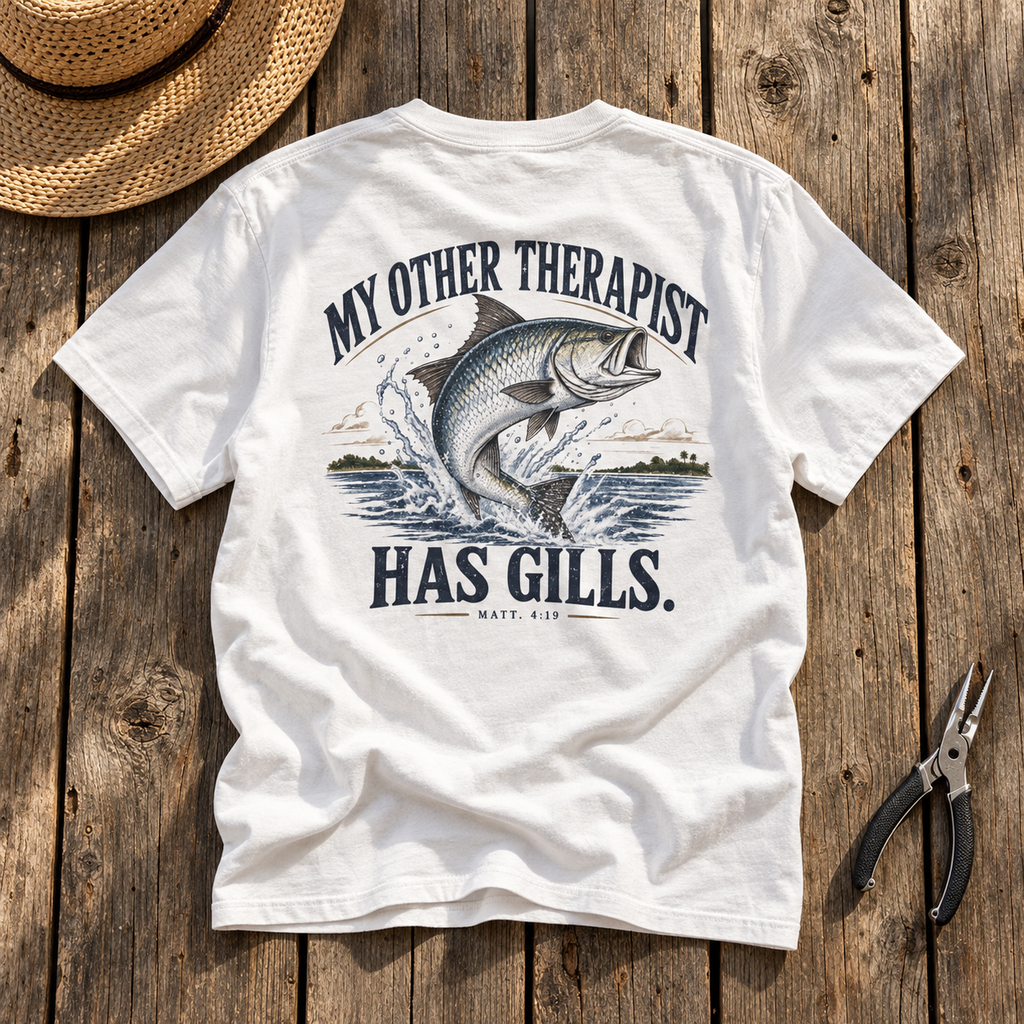 My Other Therapist Has Gills. Tarpon TEE