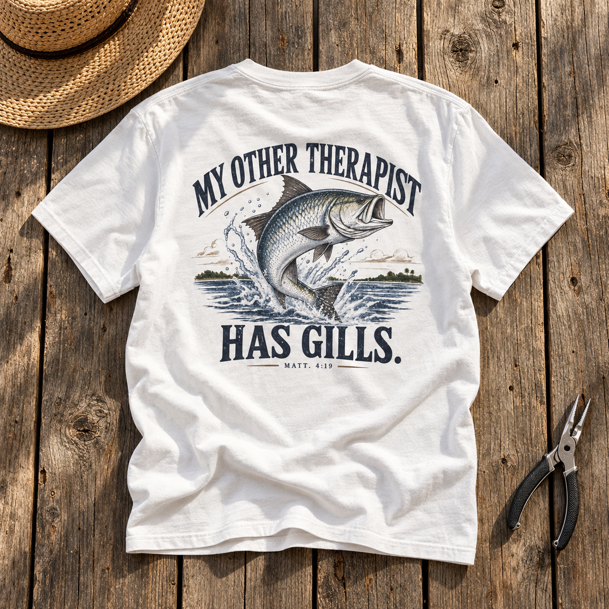 My Other Therapist Has Gills. Tarpon TEE
