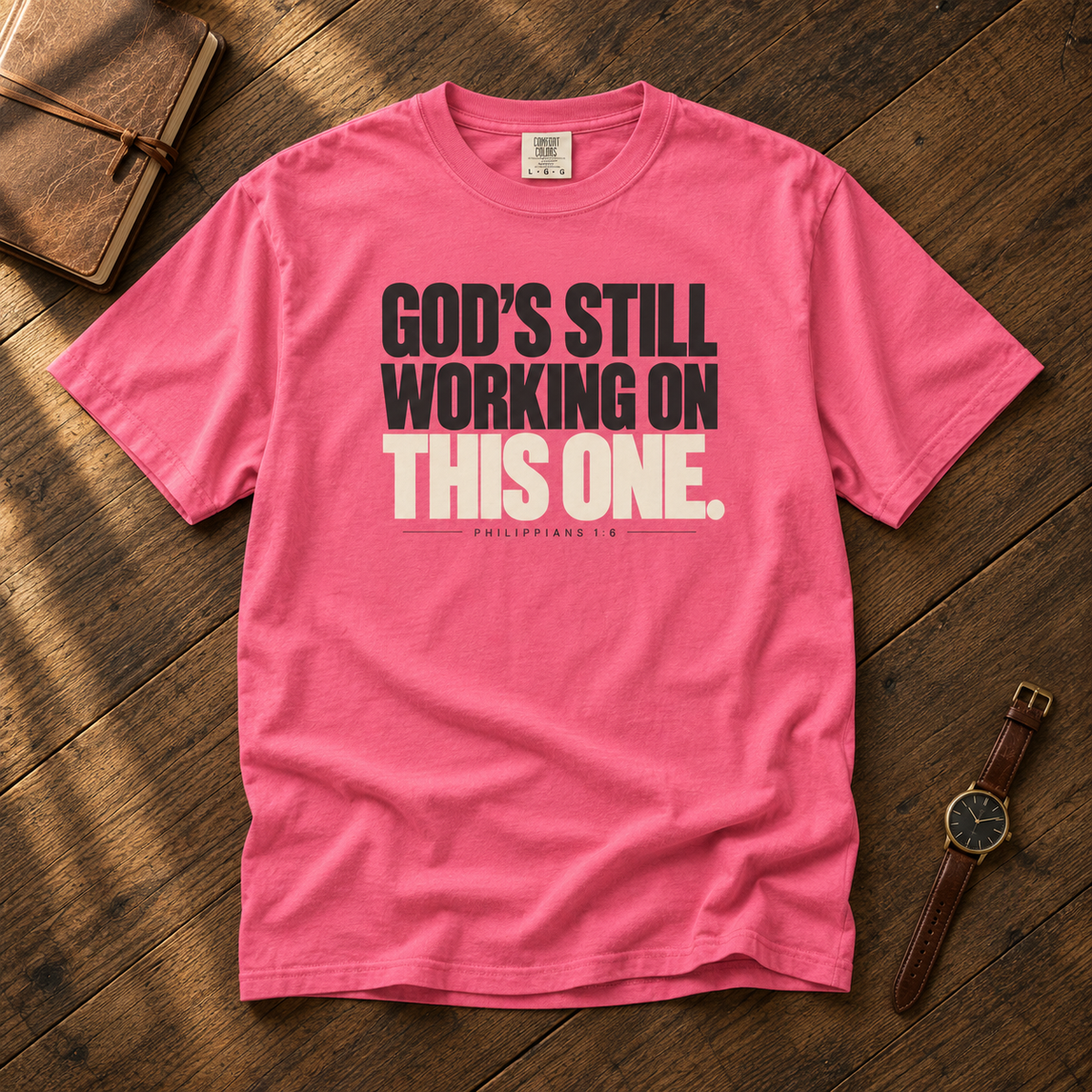 God’s Still Working Tee